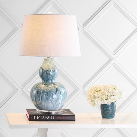 Ceramic-LED-Table-Lamp-Blue-Glaze-Table-Lamps