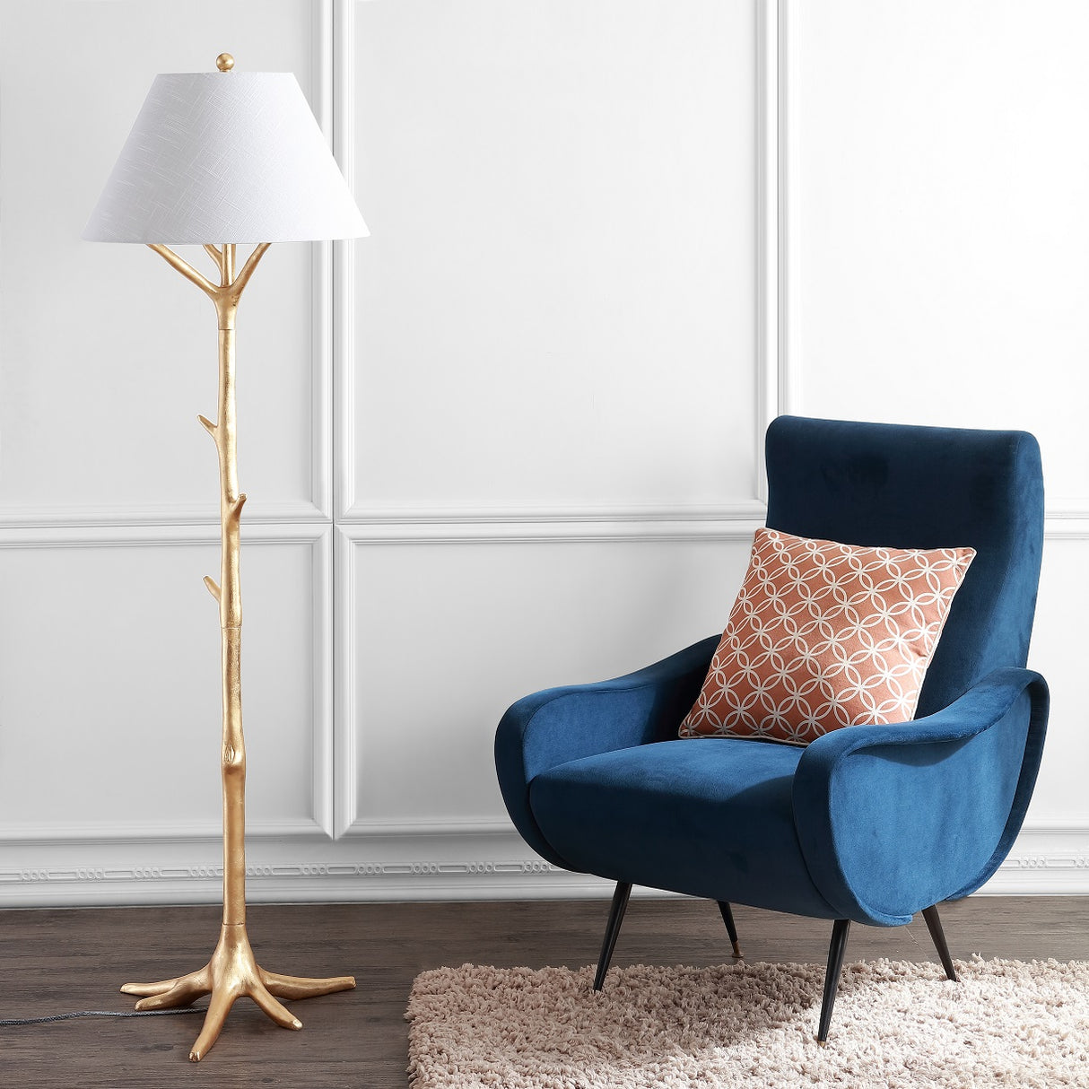 Faux-Bois-Resin-LED-Floor-Lamp-Floor-Lamps