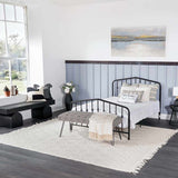 Ramsbury Beige Trellis Wool Rug