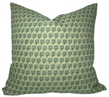 Mimi Pillow Cover in Green