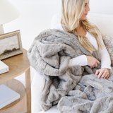 Faux Fur Throw Blankets