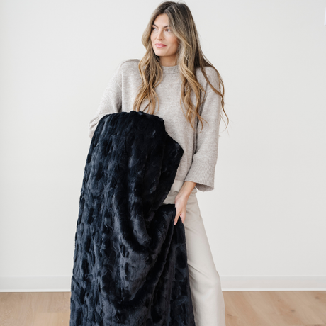 Faux Fur Throw Blankets