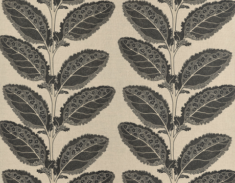 Lacinato Pillow Cover in Basalt Black