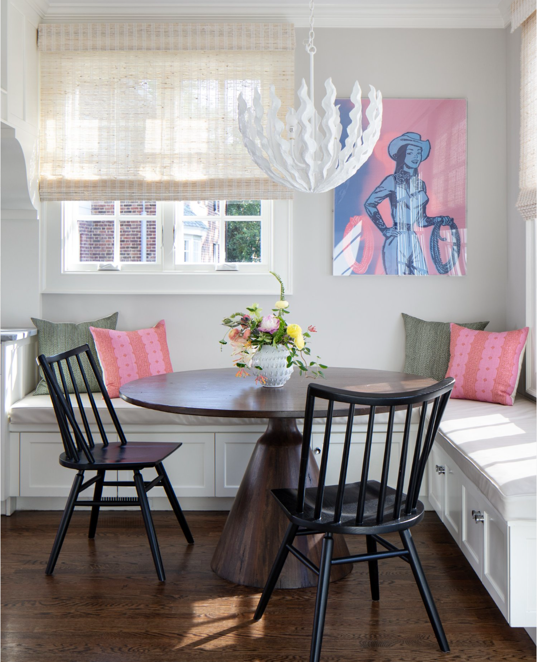 Kantha Pillow Cover in Willow, Maresca Textiles