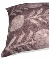 Zinnia Pillow Cover in Berry, McLaurin + Piercy Textiles