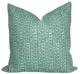 Char Pillow Cover in Nile, Peter Dunham Textiles