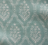 Peter Dunham Jaail Floral Pillow Cover in Light Blue