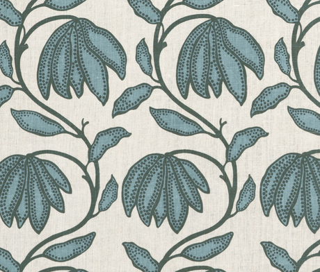 Desert Floral Pillow Cover in Wild Sage