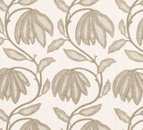 Desert Floral Pillow Cover in Birch Natural