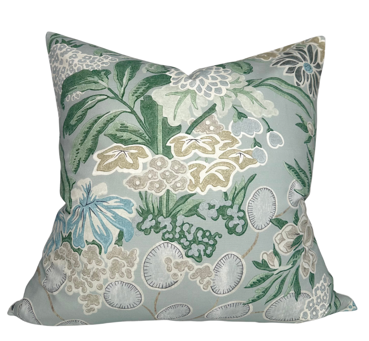 Meadow Floral Pillow Cover in Sage