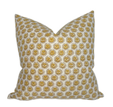 Lyon Pillow Cover in Saffron, Walter G Textiles