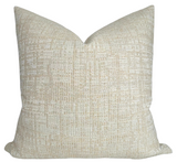 Umbra Pillow Cover in Sand, Indoor Outdoor Pillows