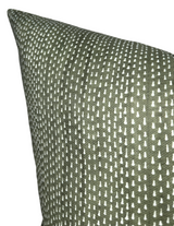 Kantha Pillow Cover in Willow, Maresca Textiles