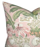 Meadow Floral Pillow Cover in Blush