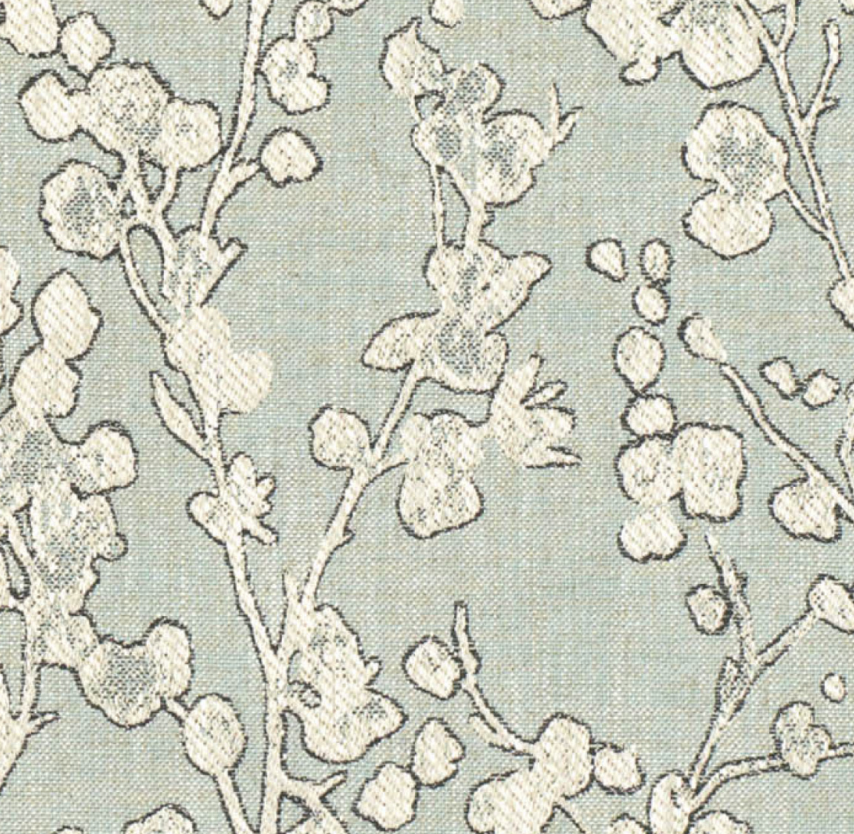 Aylin Floral Pillow Cover in Eucalyptus, Villa Nova Textiles