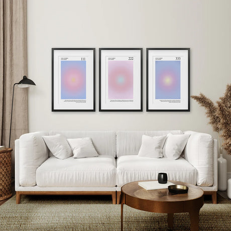 Positive Affirmation Aura Set Of 3 Prints