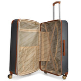 Vintage 3 Piece Expandable Retro Luggage Set