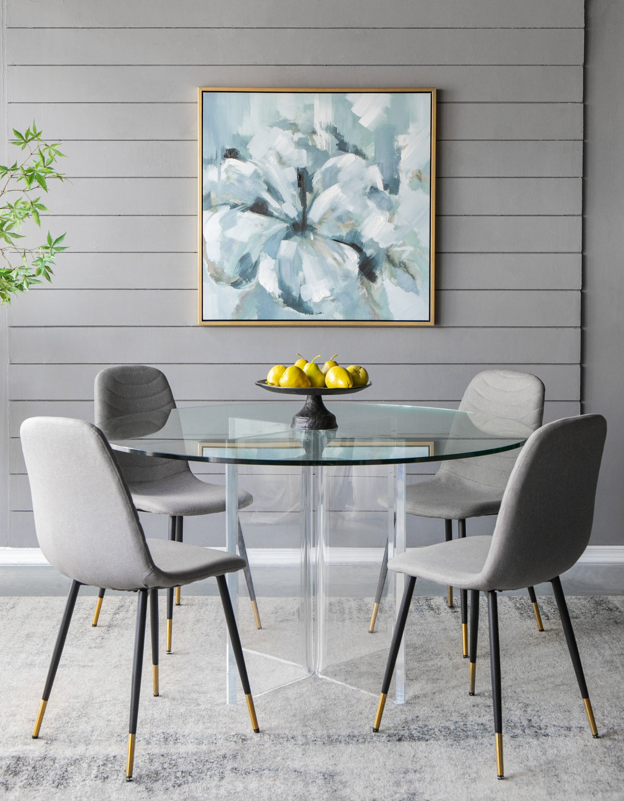 Azure-Bloom™-—-Hand-Stretched-Abstract-Floral-Canvas-Wall-Art