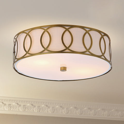 Metal-LED-Flush-Mount-Chrome-Flush-Mount