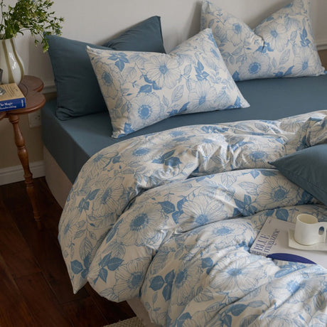 Adèle French Countryside Bedding Set / Orange