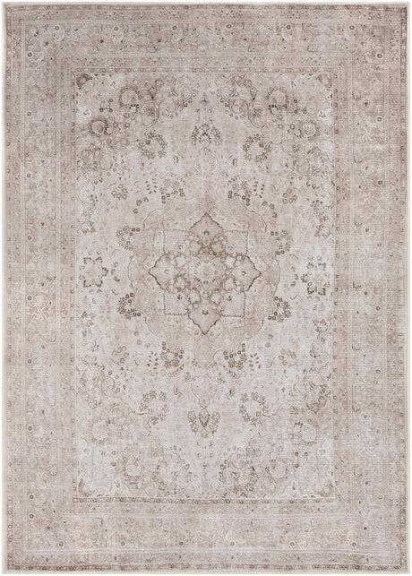 Bethany Vintage Flat Pile Washable Rug