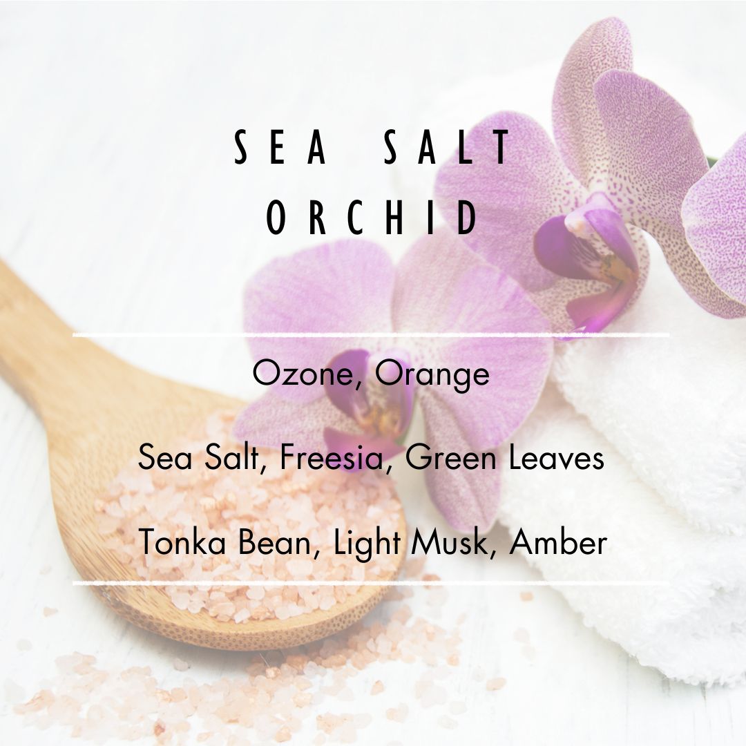 Sea Salt Orchid Candle