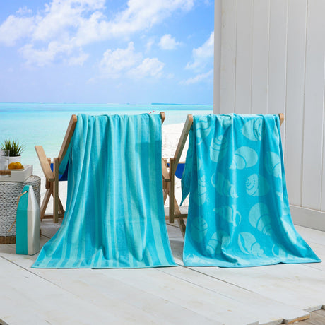 Cotton Velour Beach Towel - Maui Collection