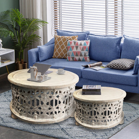 Round-2-Piece-Wood-Coffee-Table-Set-Coffee-Tables