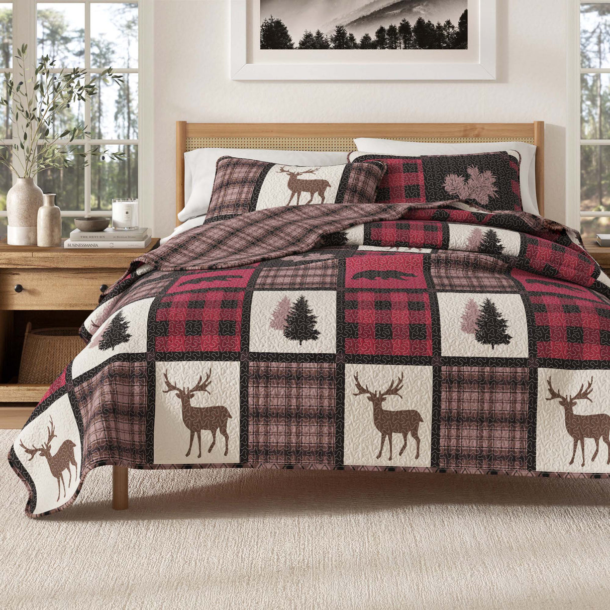 3-Piece Lodge Quilt - Stonehurst Collection