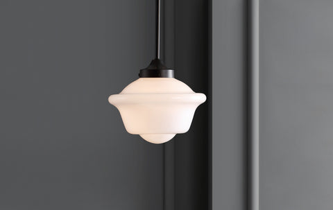 Adjustable-Drop-Metal/Glass-LED-Pendant-Rubbed-Bronze-Pendant
