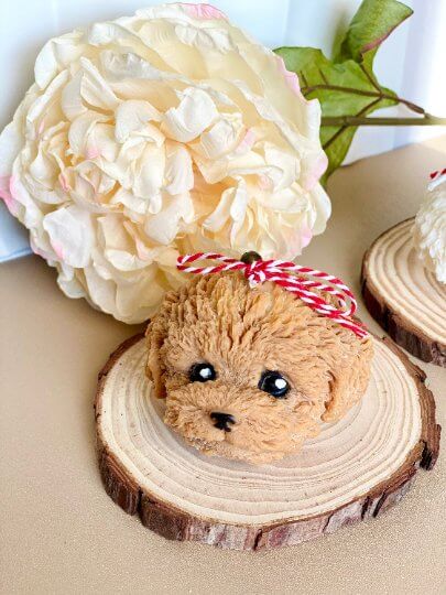 Cute Puppy Candle - Adorable Soy Wax Candle for Pet Lovers