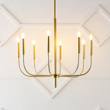 8-Light-Modern-Mid-Century-Iron-LED-Chandelier-Chandelier