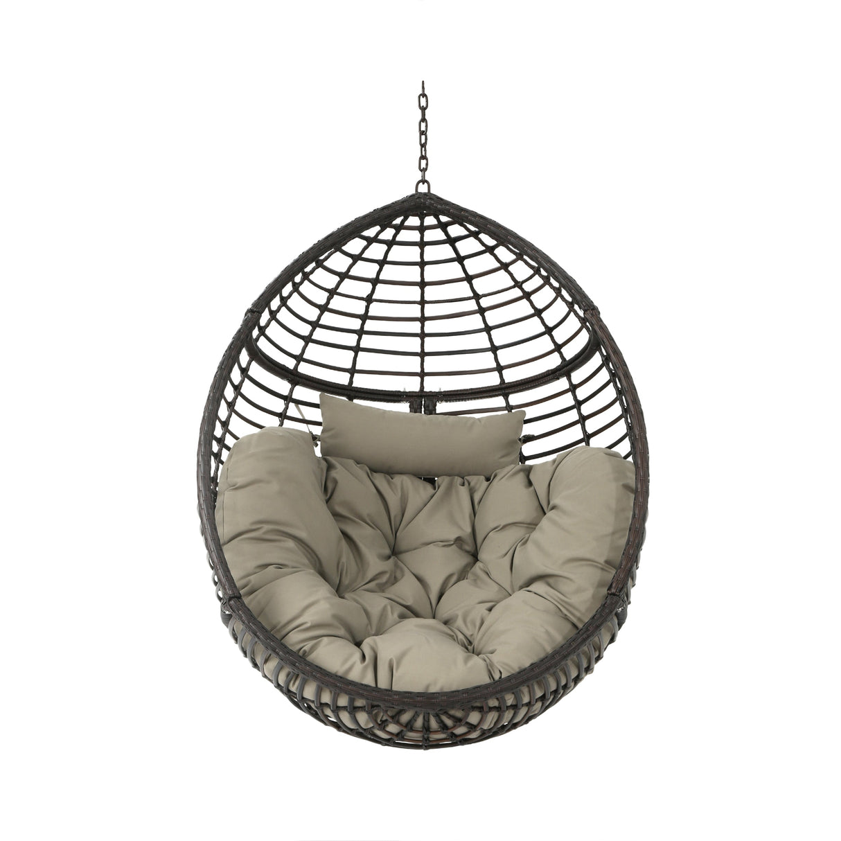 Hanging basket seat, brown by christopher knight home.  stand not included