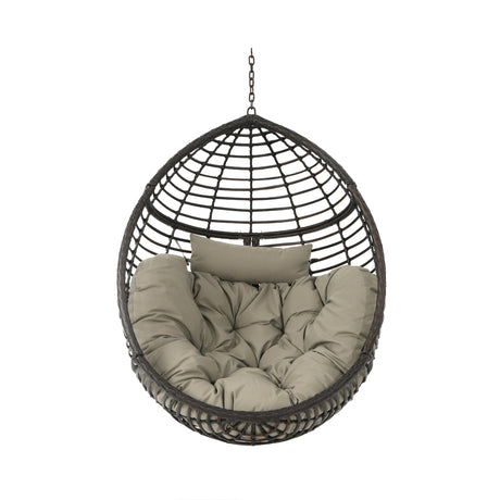 Hanging basket seat, brown by christopher knight home.  stand not included