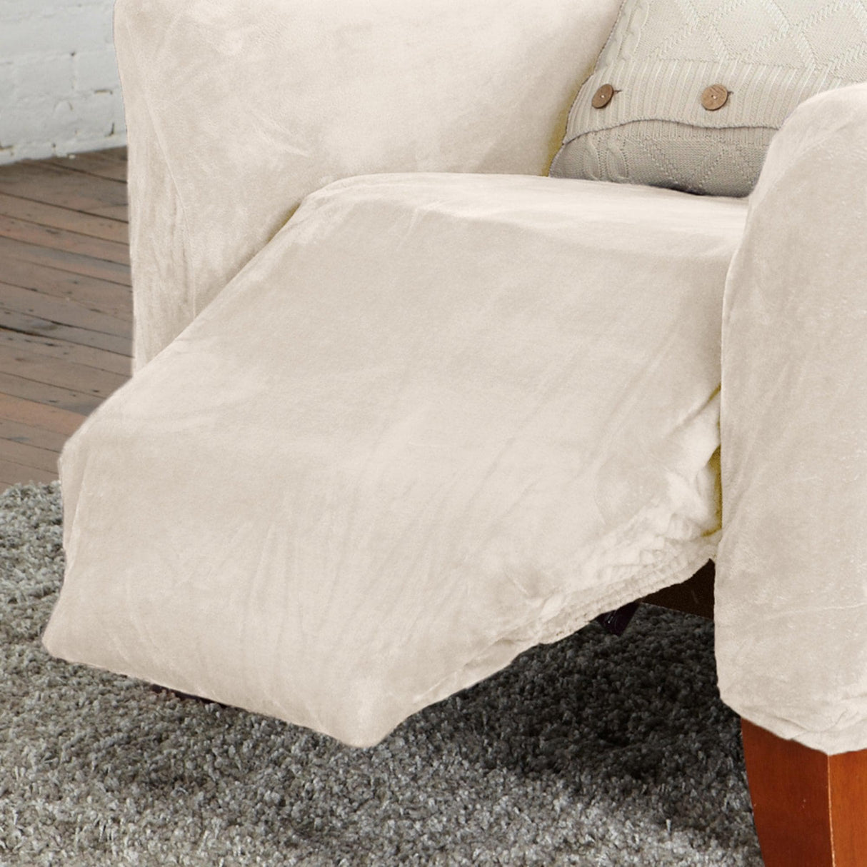Velvet Stretch Slipcover - Gale Collection