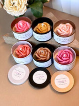 Flower in a Jar Candle – Handcrafted Soy Wax Scented Candle Gift