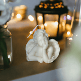 Angel Soy Wax Candle - Handcrafted Decorative Gift for Home and Soul, Perfect for Relaxation