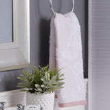 2 Pack Cotton Floral Bath Towels - Roselyn Collection
