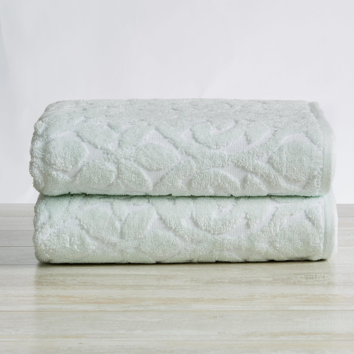 2 Pack Jacquard Bath Towels - Cassie Collection