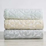 2 Pack Jacquard Bath Towels - Cassie Collection
