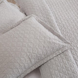 3-Piece Textured Quilt Set - Emeline Collection