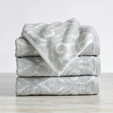 4 Pack Jacquard Hand Towels - Cassie Collection