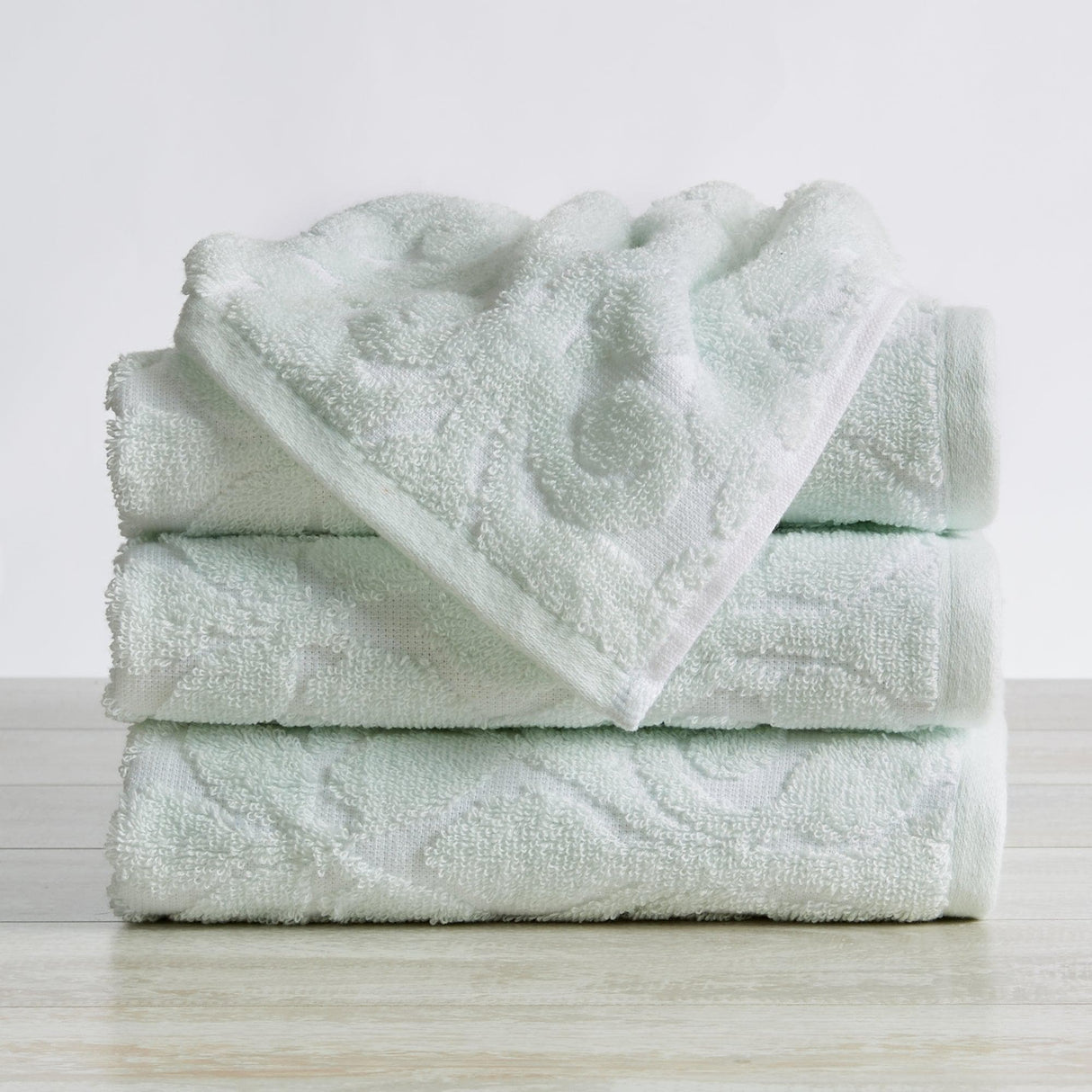 4 Pack Jacquard Hand Towels - Cassie Collection