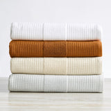 4 Pack Waffle Weave Hand Towels - Soleia Collection