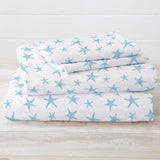 4-Piece Coastal Microfiber Sheet - Newport Collection