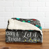 Sherpa Throw Blanket - Eve Collection