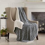 Velvet Plush Sherpa Luxury Bed Blanket - Cielo Collection