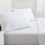 Microfiber Stripe Sheet Set - Adeline Collection