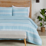 3-Piece Stripe Quilt - Madelina Collection