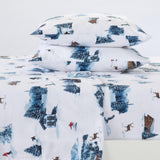 4-Piece Turkish Cotton Flannel Sheet - Lakeview Collection